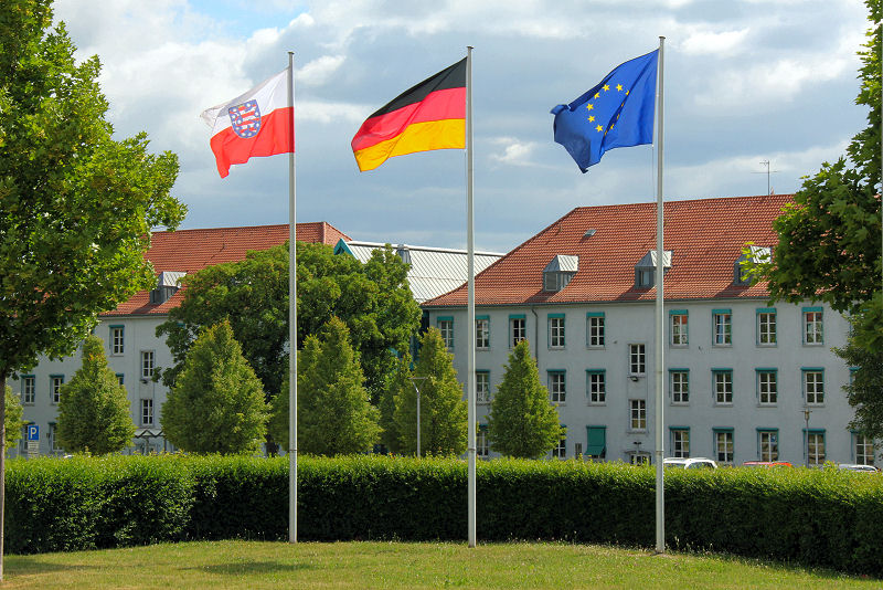 Außenansicht des Thüringer Finanzministeriums